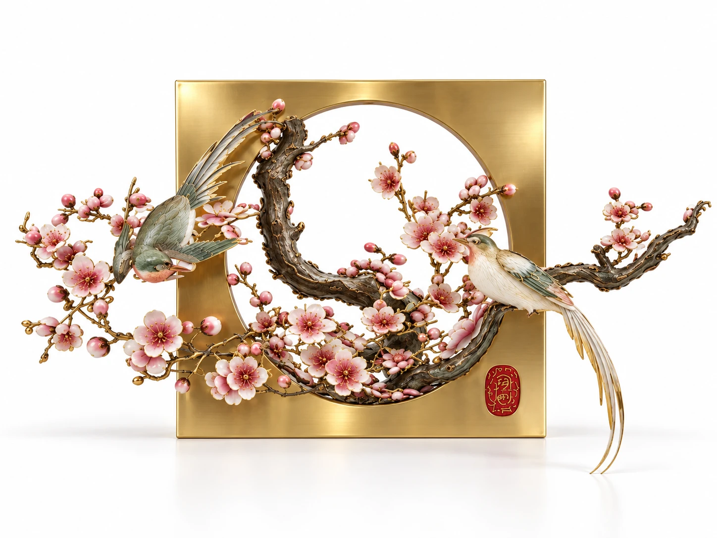 花鸟壁挂 / Flower & Bird Wall Hanging